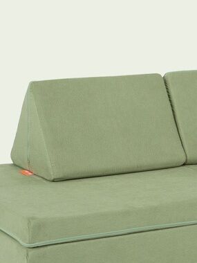 New NUGGET Triangle Pillow Cover in Bamboo Green